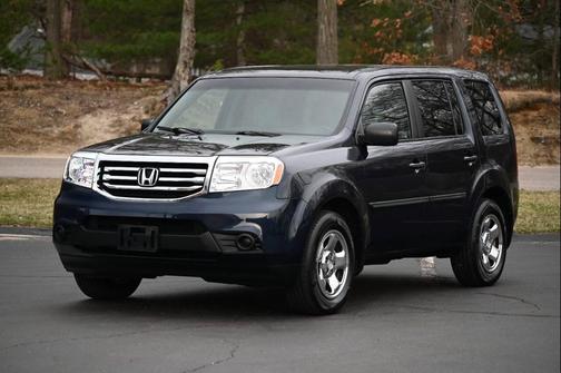 Blue 2012 Honda Pilot LX