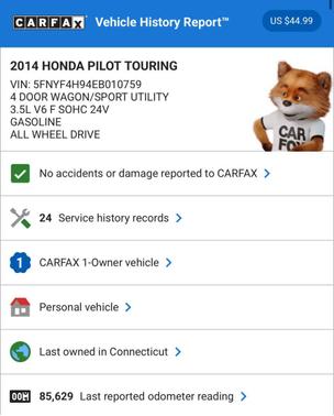 2014 Honda Pilot Touring