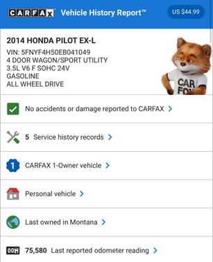 2014 Honda Pilot EX-L