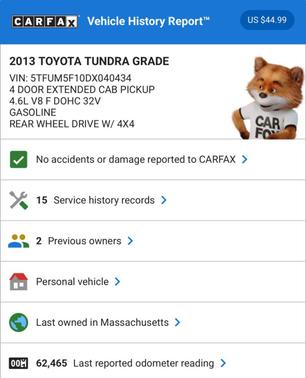 2013 Toyota Tundra Grade
