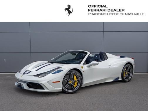 2015 Ferrari 458 Spider Speciali Aperta