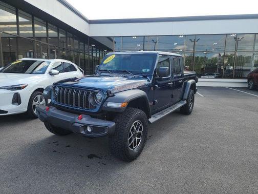 Fathom Blue Pearlcoat 2025 Jeep Gladiator Rubicon