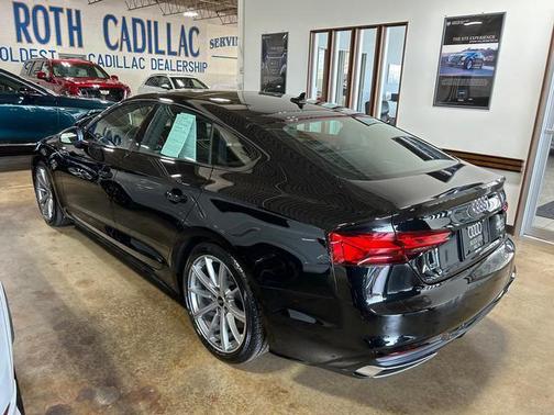 Mythos Black Metallic 2025 Audi A5 Sportback 45 S Line Premium