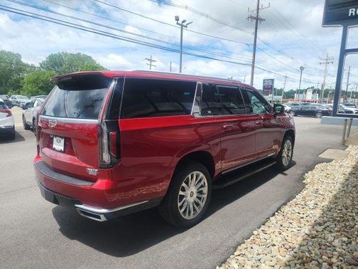 Radiant Red Tintcoat 2024 Cadillac Escalade ESV Premium Luxury