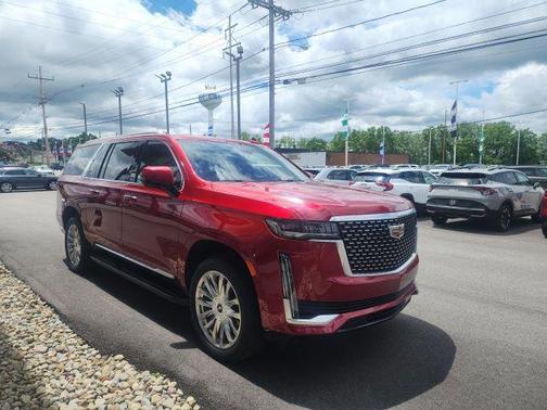 Radiant Red Tintcoat 2024 Cadillac Escalade ESV Premium Luxury
