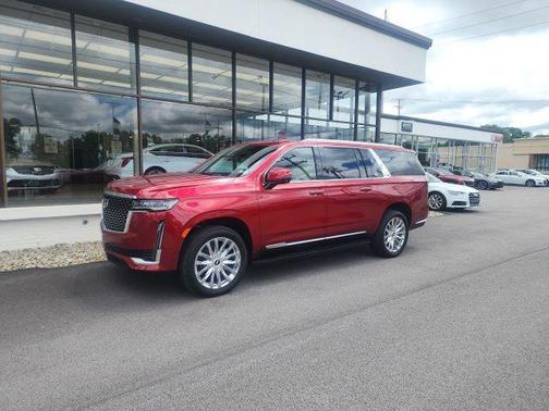 Radiant Red Tintcoat 2024 Cadillac Escalade ESV Premium Luxury