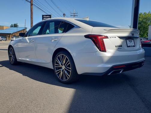 Crystal White Tricoat 2023 Cadillac CT5 Premium Luxury