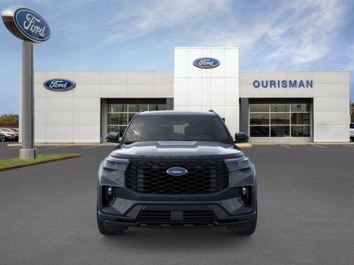 Agate Black Metallic 2026 Ford Explorer ST-Line