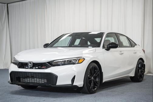 Platinum White Pearl 2025 Honda Civic Si Base