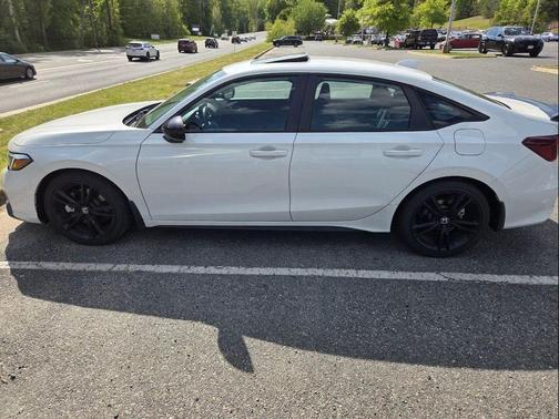 Platinum White Pearl 2025 Honda Civic Si Base