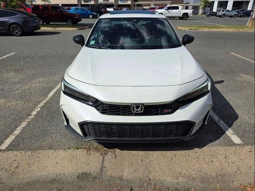 Platinum White Pearl 2025 Honda Civic Si Base