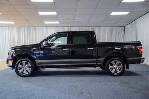 SHADOW BLACK 2018 Ford F-150 XLT