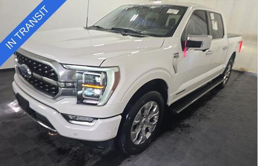 STAR WHITE MET TRI-COAT 2023 Ford F-150 Platinum