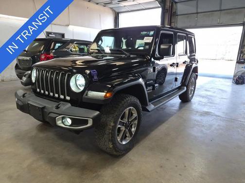 Black 2021 Jeep Wrangler Unlimited Sahara
