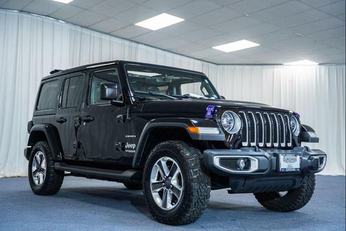 Black 2021 Jeep Wrangler Unlimited Sahara