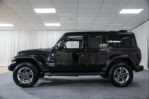 Black 2021 Jeep Wrangler Unlimited Sahara