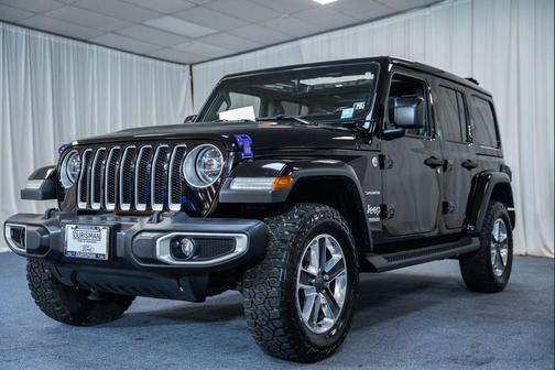 Black 2021 Jeep Wrangler Unlimited Sahara
