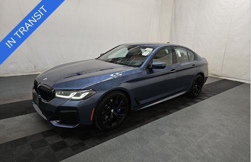 Arctic Race Blue Metallic 2023 BMW 540 i xDrive