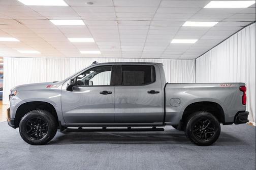 Satin Steel Metallic 2019 Chevrolet Silverado 1500 LT Trail Boss