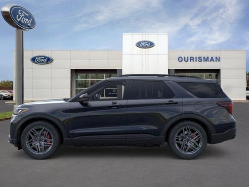 Agate Black Metallic 2026 Ford Explorer ST