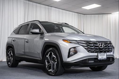 Shimmering Silver 2024 Hyundai TUCSON Hybrid SEL Convenience
