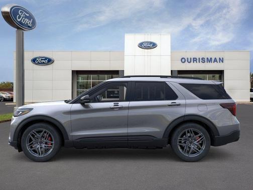 Carbonized Gray Metallic 2026 Ford Explorer ST