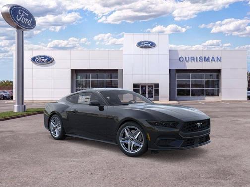 Shadow Black 2026 Ford Mustang EcoBoost