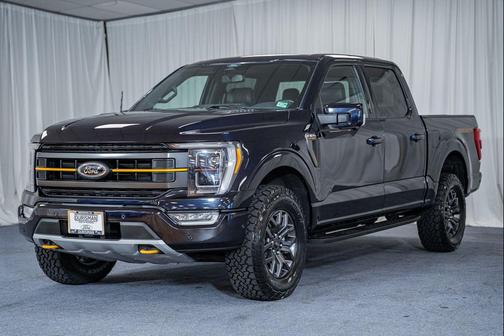 Antimatter Blue Metallic 2022 Ford F-150 Tremor