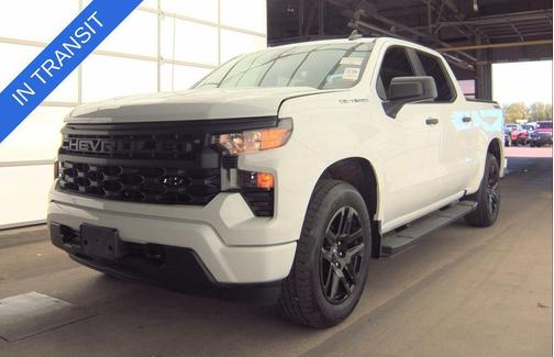 Summit White 2023 Chevrolet Silverado 1500 Custom