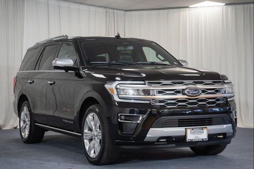 AGATE BLACK METALLIC 2023 Ford Expedition Platinum