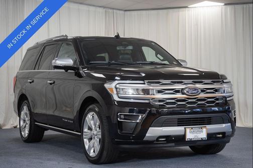 AGATE BLACK METALLIC 2023 Ford Expedition Platinum