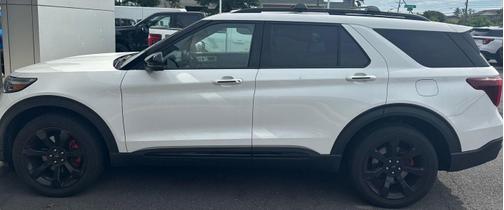 STAR WHITE MET TRI-COAT 2022 Ford Explorer ST