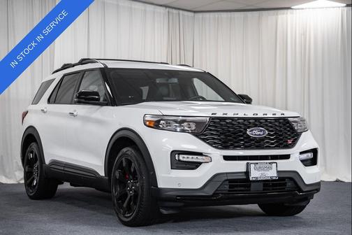STAR WHITE MET TRI-COAT 2022 Ford Explorer ST