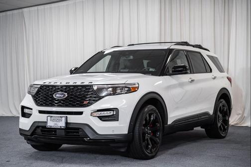 STAR WHITE MET TRI-COAT 2022 Ford Explorer ST