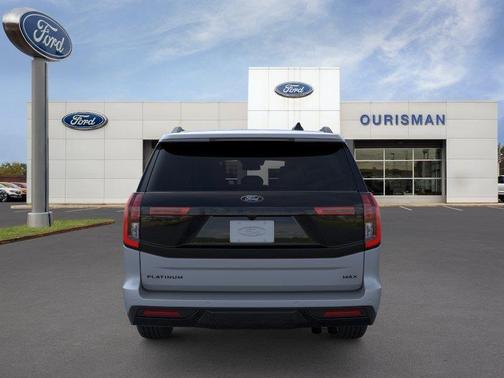 Glacier Gray Metallic Tri-Coat 2026 Ford Expedition Max Platinum