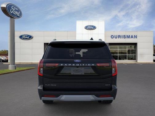 Agate Black Metallic 2026 Ford Expedition Max Platinum