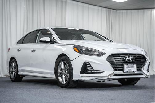 Quartz White Pearl 2018 Hyundai SONATA Limited