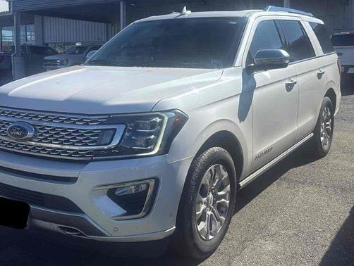 WHITE PLATINUM MET TRI-COAT 2019 Ford Expedition Platinum