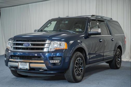 BLUE JEANS METALLIC 2017 Ford Expedition EL Platinum