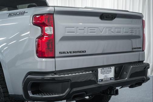 Sterling Gray Metallic 2025 Chevrolet Silverado 1500 Custom Trail Boss