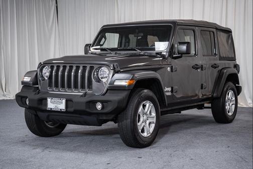 Granite Crystal Metallic Clearcoat 2019 Jeep Wrangler Unlimited Sport