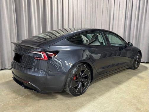 Stealth Grey 2024 Tesla Model 3 Performance