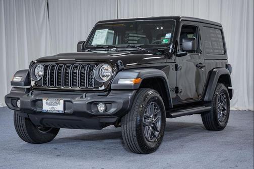 Black Clearcoat 2024 Jeep Wrangler Sport S