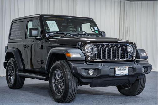 Black Clearcoat 2024 Jeep Wrangler Sport S
