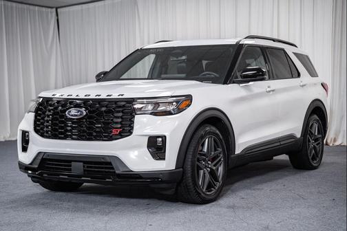 STAR WHITE MET TRI-COAT 2025 Ford Explorer ST