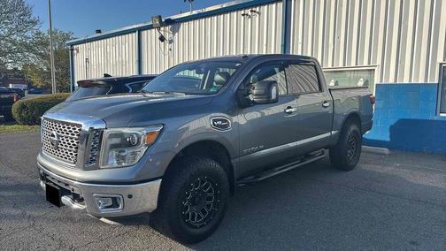 Gun Metallic 2017 Nissan Titan SL