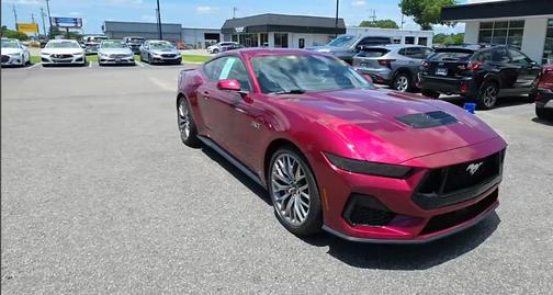 Magenta 2025 Ford Mustang GT Premium