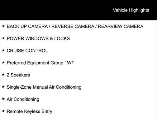 2020 Chevrolet Express 2500 RWD 2500 Regular Wheelbase WT