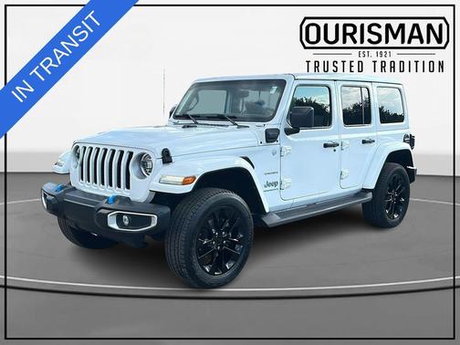Bright White Clearcoat 2023 Jeep Wrangler 4xe Sahara