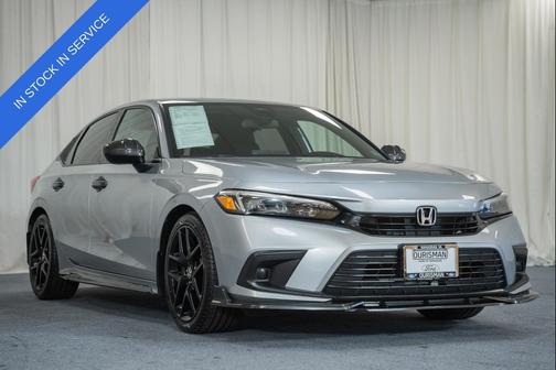 Silver Metallic 2022 Honda Civic Sport